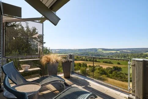 Terrasse mit Fernblick
